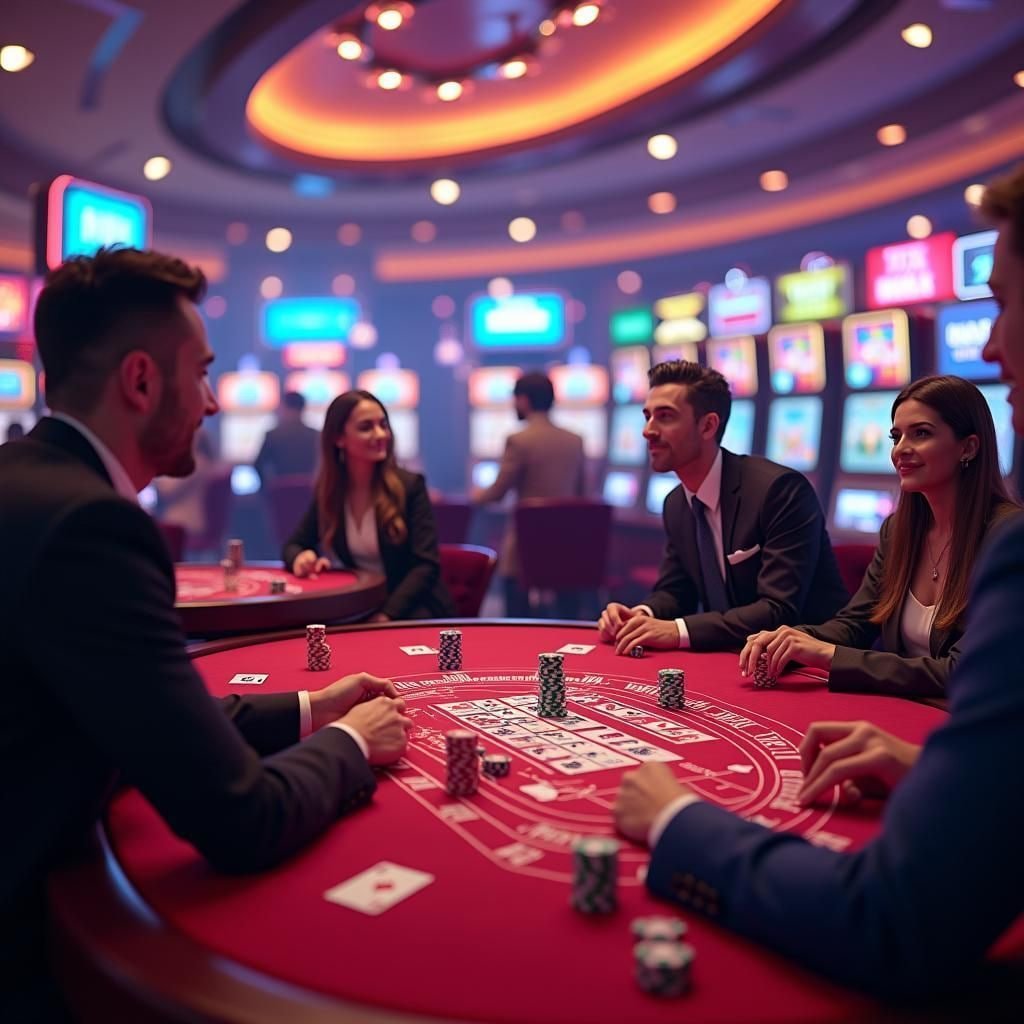 Myanmar အွန်လိုင်း ကတ်ဂိမ်းများ Poker Baccarat ကစားခြင်း